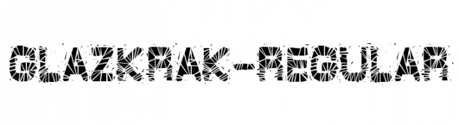 GlazKrak-Regular  Descarca Fonturi Gratis
