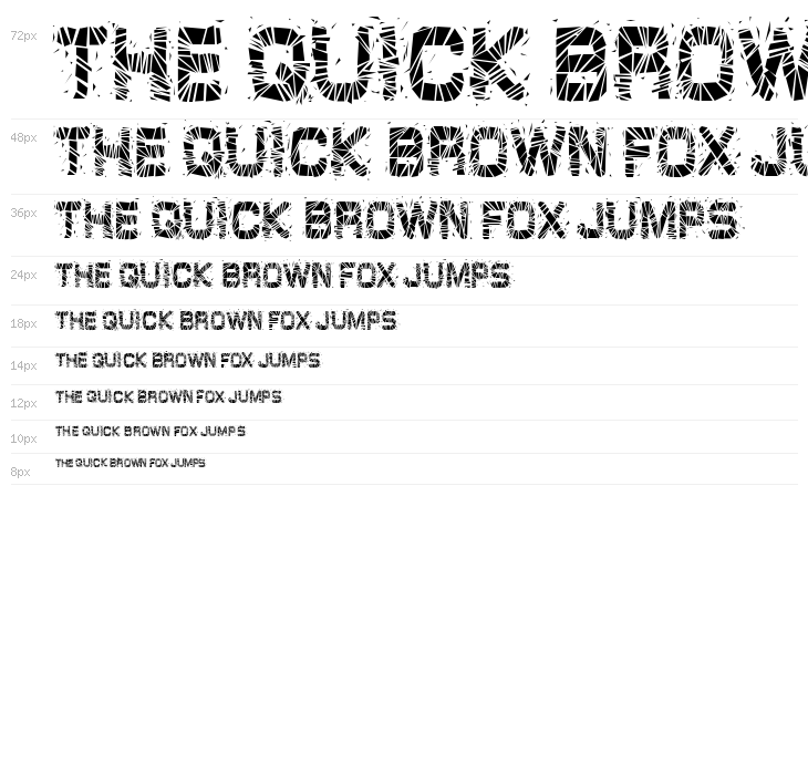 GlazKrak-Regular Waterfall