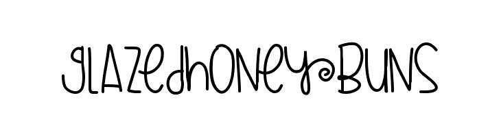 GlazedHoneyBuns  Fuentes Gratis Descargar