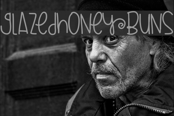GlazedHoneyBuns फ़ॉन्ट examples