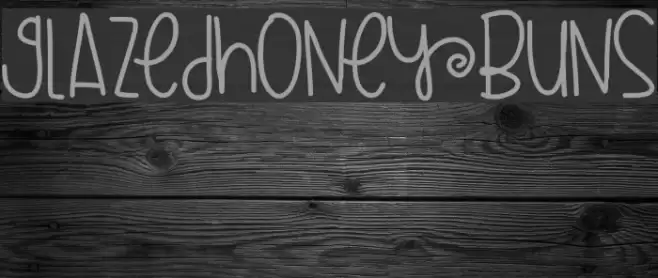 GlazedHoneyBuns Font examples