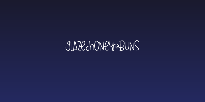 GlazedHoneyBuns Social Header