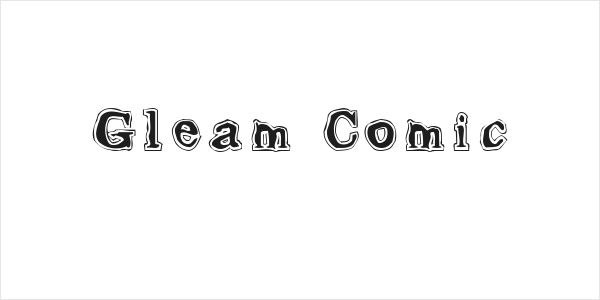 Gleam Comic Logo