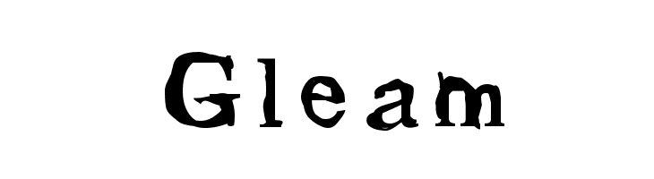 Gleam Font