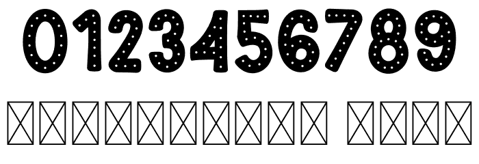 Glee FREE Font OTHER CHARS
