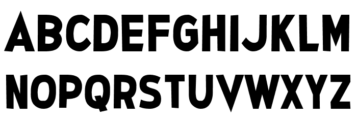 Glee Finder Font LOWERCASE
