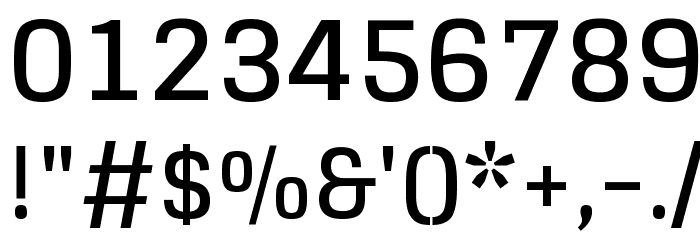 Glegoo Bold Font OTHER CHARS