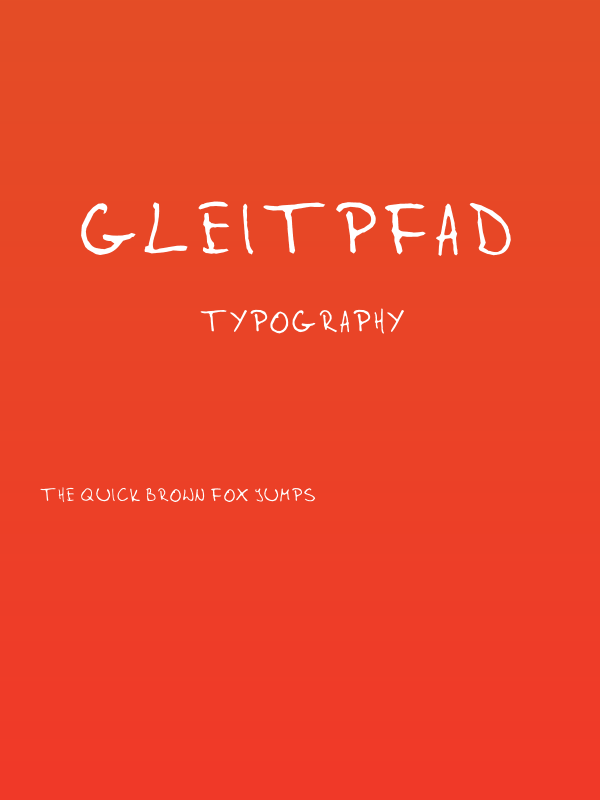 Gleitpfad Poster