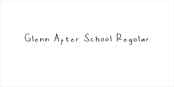 Glenn After School Regular Logo