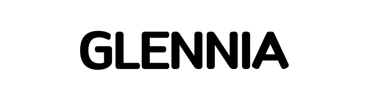 Glennia  font caratteri gratis