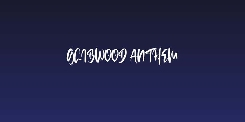 Glibwood Anthem Social Header
