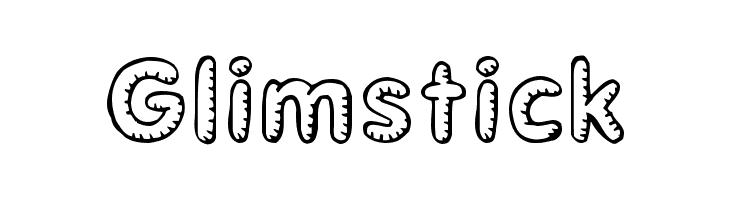 Glimstick Font