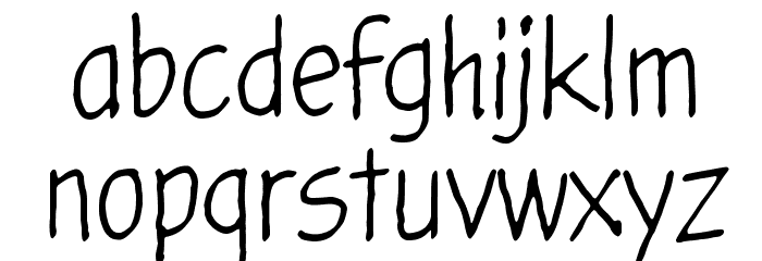 Glingzerminator Font LOWERCASE