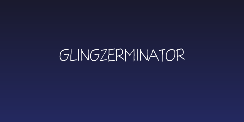 Glingzerminator Social Header