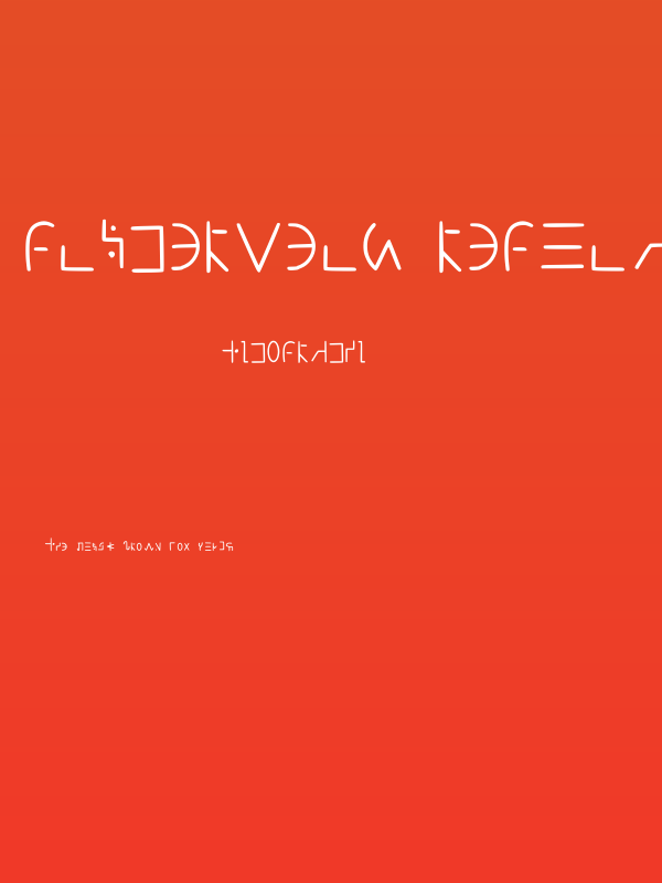 Glipervelz Regular Poster