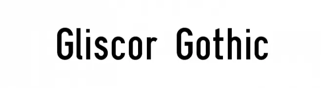 Gliscor Gothic  Fuentes Gratis Descargar