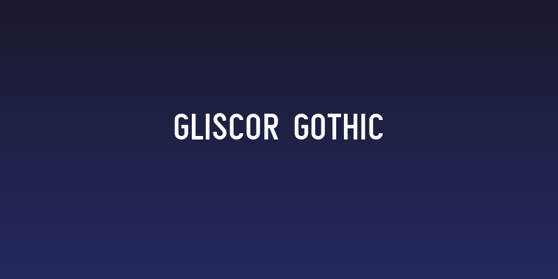 Gliscor Gothic Social Header