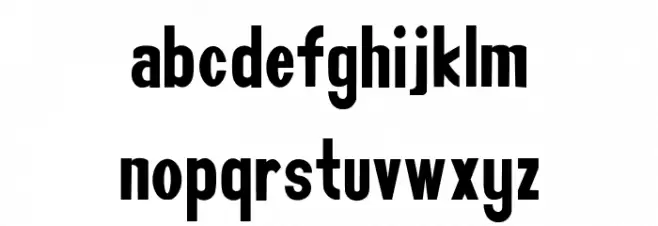 Glishey Caratteri MINUSCOLO