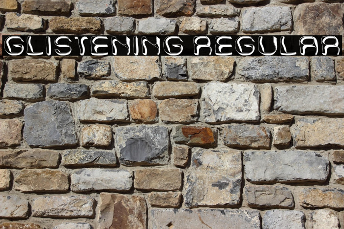 Glistening Regular Example 2