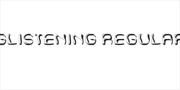 Glistening Regular Logo