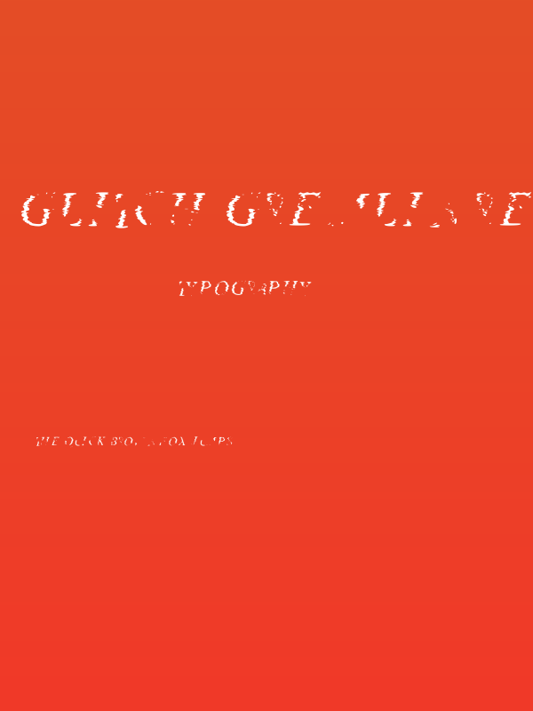 Glitch Gremlin Regular Poster