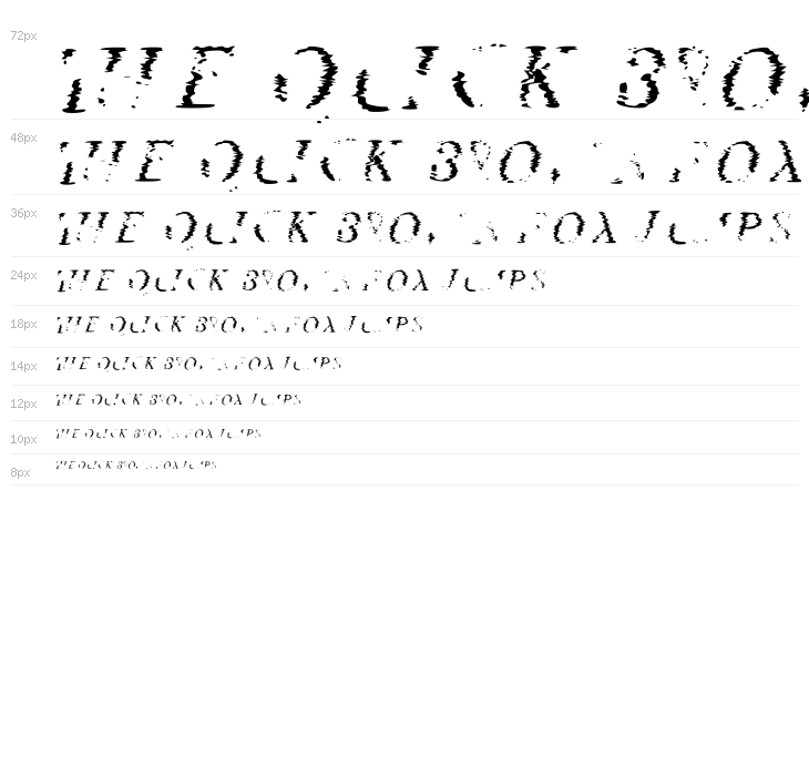 Glitch Gremlin Regular Waterfall