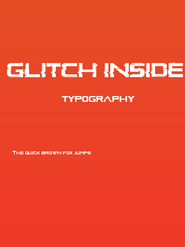 Glitch Inside Poster