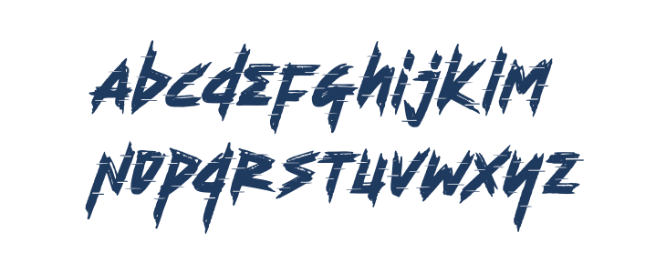 Glitch Shoot Personal Use Lowercase