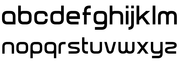 Glitch Slap Font LOWERCASE