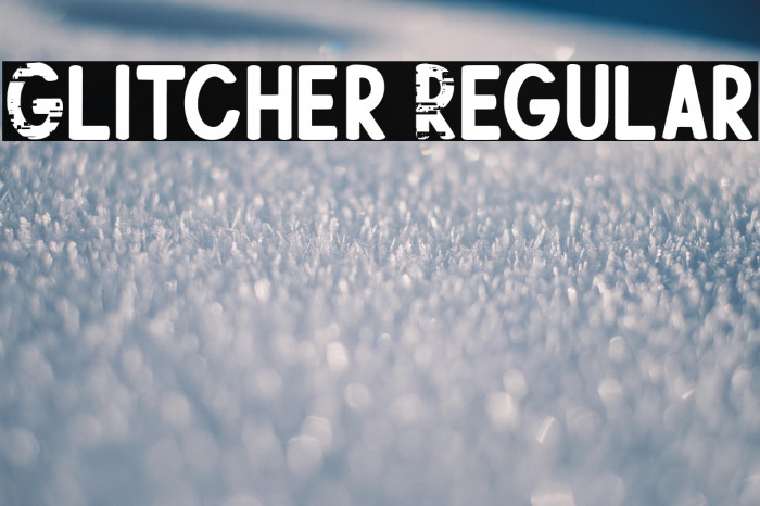 Glitcher Regular Example 1