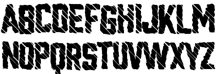 Glitchland Font LOWERCASE