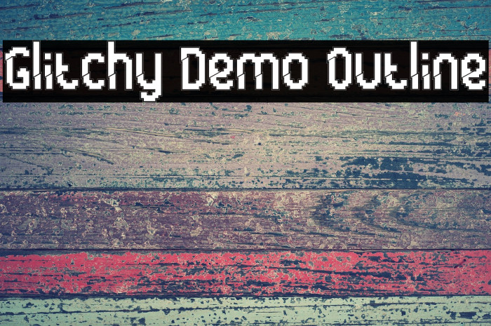 Glitchy Demo Outline Example 1