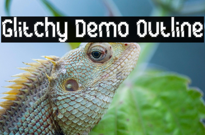 Glitchy Demo Outline Example 3