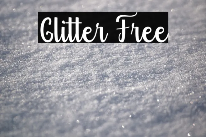 Glitter Free Example 3