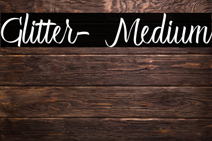 Glitter-Medium Example 1