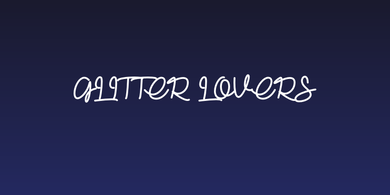 Glitter lovers Social Header