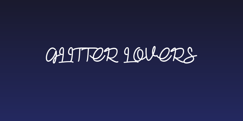 Glitter lovers Social Header