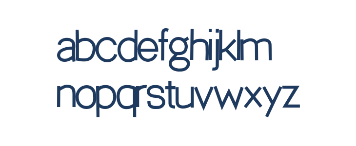 Glittering Lowercase