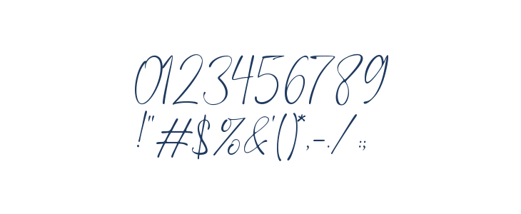 Glittery Other Characters