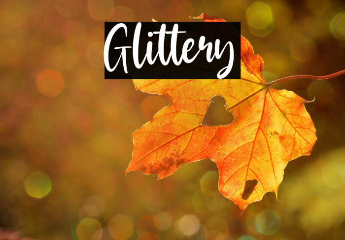 Glittery Example 1