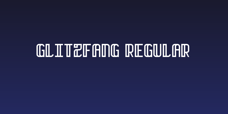 Glitzfang Regular Social Header