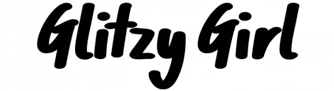 Glitzy Girl  Fuentes Gratis Descargar