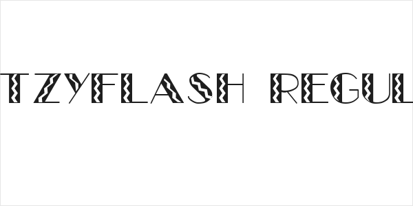 GlitzyFlash Regular Logo