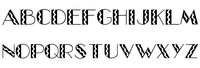 GlitzyFlash Regular Font LOWERCASE