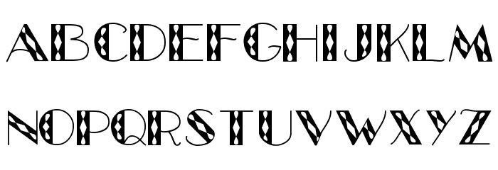 GlitzyJewel Regular Font LOWERCASE