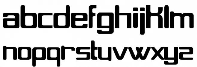 Glix फ़ॉन्ट लोअरकेस