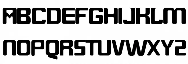 Glix Schriftart Groß