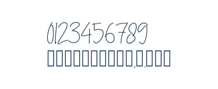 Gllibfith Regular Other Characters