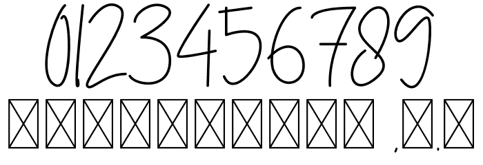 Gllibfith Font OTHER CHARS