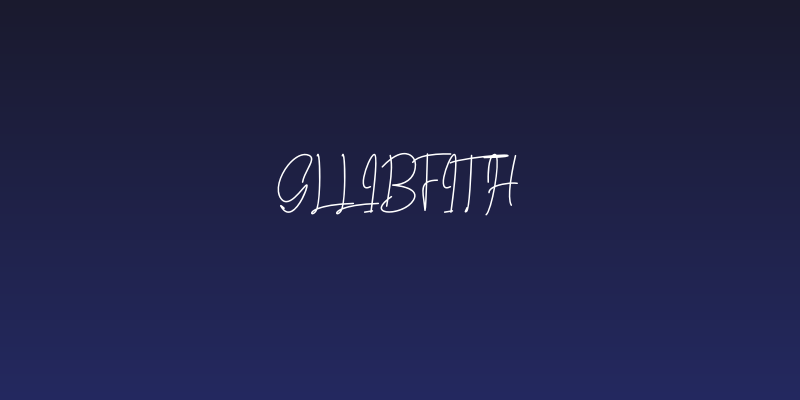 Gllibfith Social Header